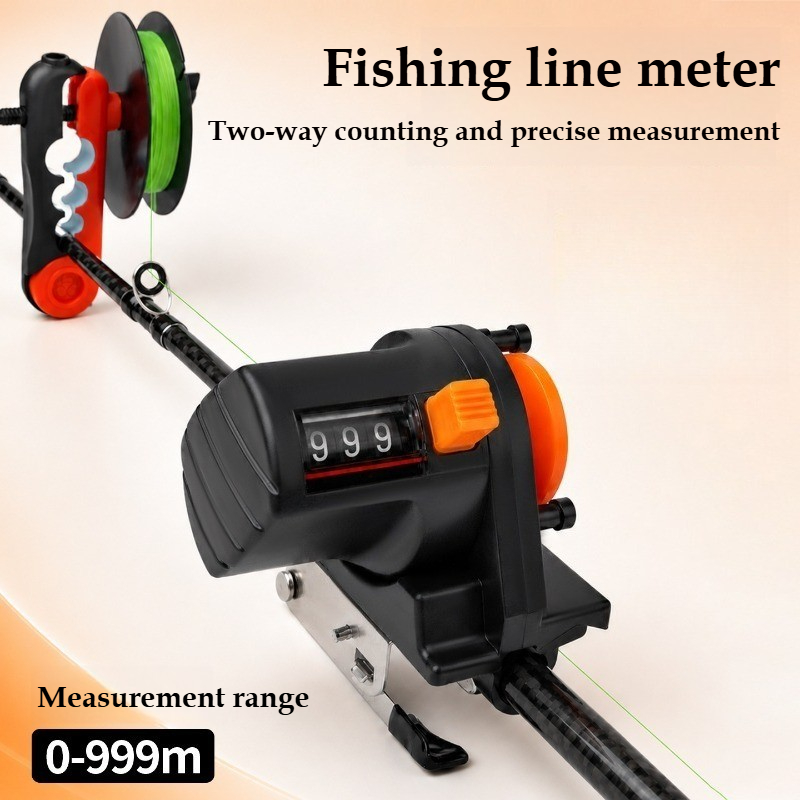 Fishing Boat Depth Finder - เครื่องนับความยาวสายตกปลาดิจิตอล 0-999 เมตร เครื่องวัดความลึก อุปกรณ์วัดความยาว สำหรับตกปลาทะเล