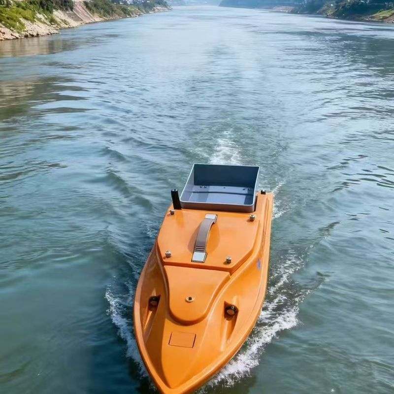 Fishing Boat Gps - เรือตกปลาบังคับวิทยุรุ่นใหม่ ขับเคลื่อนด้วยลม ระบบวางรังปลา คลิกเดียว 12v ความเร็วสูง