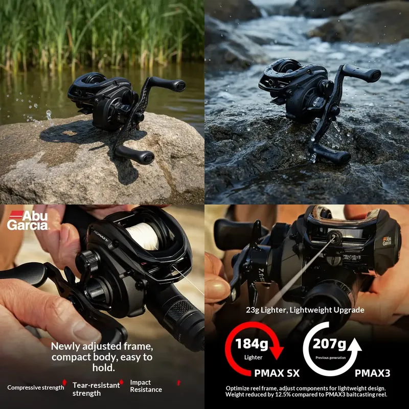 Abu Garcia Reel Max - รอกเบทคาสติ้ง ZGLY Abu Garcia PMAX SX