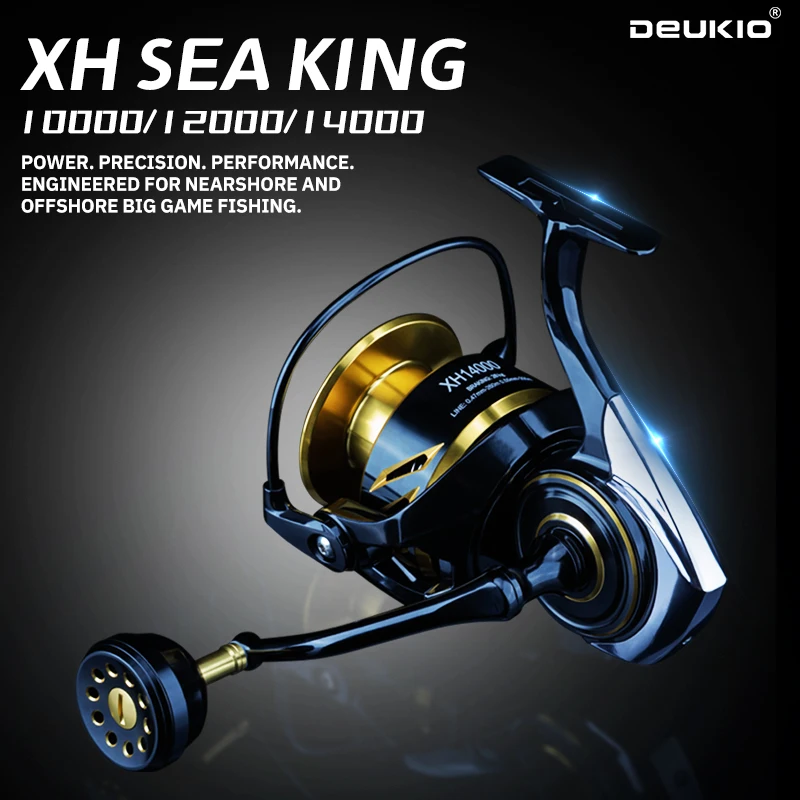Daiwa Reel Bg - DEUKIO รอกสปินนิ่งแบบตีไกล รุ่น 10000-14000 แรงดึงสูงสุด 26