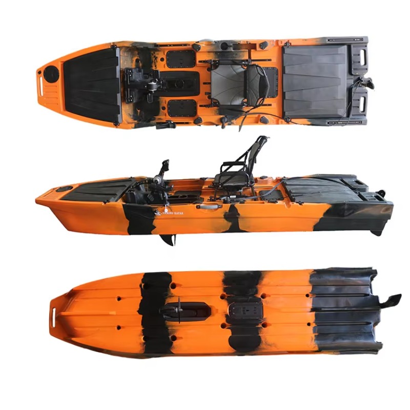 เรือคายัคแบบเดี่ยว Viking 12.6 - Fishing Boat Trolling Motor บทวิจารณ์และราคา