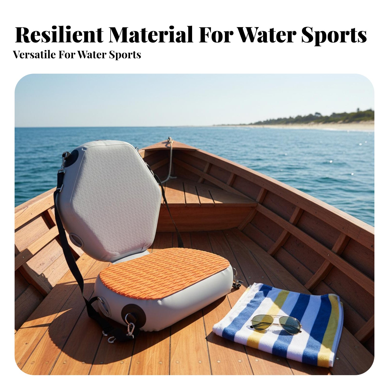 ที่นั่งเรือคายัคแบบเป่าลม ที่น - Fishing Boat Paddle บทวิจารณ์และราคา