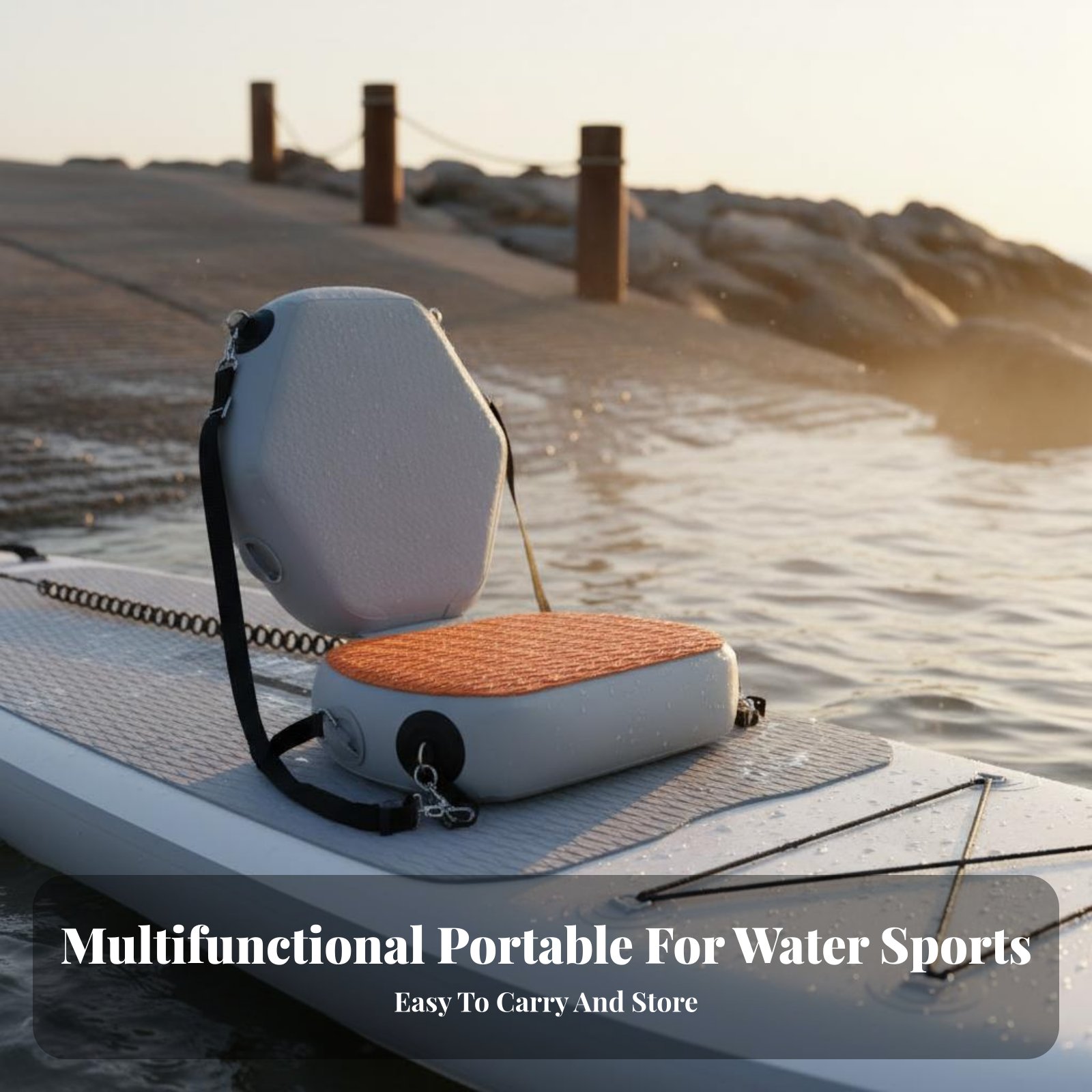 ที่นั่งเรือคายัคแบบเป่าลม ที่น - Fishing Boat Paddle บทวิจารณ์และราคา