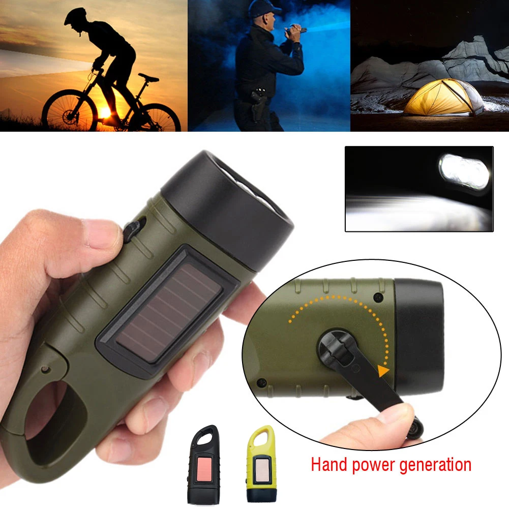 ไฟฉาย LED แบบมือหมุน พลังงานแส - Fishing Boat Navigation Light บทวิจารณ์และราคา