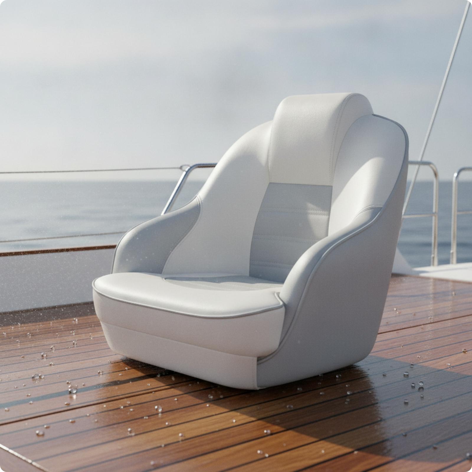 เก้าอี้กัปตันเรือแบบพนักพิงสูง - Fishing Boat Seat บทวิจารณ์และราคา